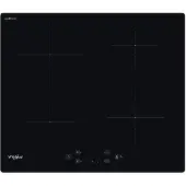 Whirlpool WS Q3560 CPNE, zwart, inbouwmodel, 59 cm, inductiekookplaat met zones, keramisch, 4 zones