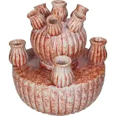 HD Collection Vaas Aardewerk Oranje 23,5x23,5x27,5cm