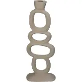HD Collection Kandelaar Organisch Aardewerk 15x7x37cm