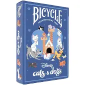 Bicycle Disney's Cats & Dogs - Premium Speelkaarten - Handgetekende ontwerpen - Collectible