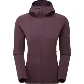Montane F Protium Hoodie, fleecetrui, dames, paars