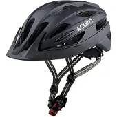 Cairn Fusion Led USB Mat Helm Zwart || Maat: M (55-59 cm)