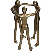 HD Collection Ornament Beeldje Aluminium 21x21x36cm