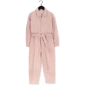 AO76 Dames Jumpsuits Riley Velvet Overall - Roze - Maat 152