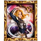 Infinity Studio League Of Legends Lux De Vrouwe Van De Helderheid 3d-frame