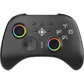 Deltaco Gaming Draadloze RGB Controller - voor Nintendo Switch, PC & Mobile - 2.4G + Bluetooth 5.1 - Zwart