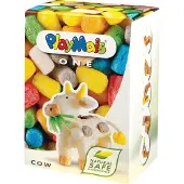 PlayMais Modelmaïs ONE, koeienmotief, bestaande uit 70 onderdelen