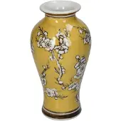 HD Collection Vaas Porselein Geel 20x20x35,5cm