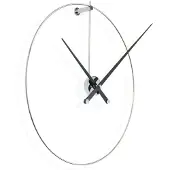 Nomon New Anda Wandklok Chrome