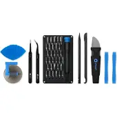 Ifixit Pro Tech Go gereedschapset, 47-delig (zwart/blauw, voor elektronische reparaties)