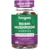 Fungies - Reishi Paddenstoel Gummies, Heerlijke Appelsmaak - 60 gummies