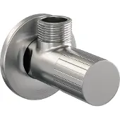 Brauer Stripe Hoekstopkraan Compleet Met Slang - Geborsteld RVS PVD - Messing - Kranen, Hoekstopkranen - 8720724571175