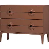Woood Merge Ladekast/Commode - Hout - Oud Roze - 89x110x44