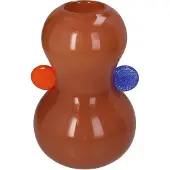 HD Collection Vaas Glas Terra 16.5x16.5x25.5cm