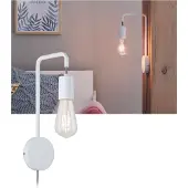 Paulmann Wandlamp Calvani, wit / opaal, Slaapkamer, metaal, Modern, wandlamp