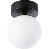 Paulmann Plafondlamp , Gove, Zwart, Woonkamer, Glas, Modern