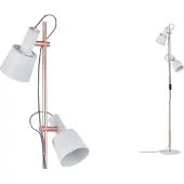Paulmann Neordic Haldar 79660 Staande lamp LED E14 40 W Wit, Koper (mat)