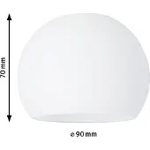 Paulmann Wolbi 60055 Lampenkap Opaal