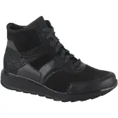 Durea 9745 wijdte K Veterschoenen | Maat 6 Dames Zwart