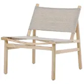 Svea - Torres fauteuil - mangohout - naturel/grijs