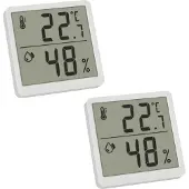 TFA-Dostmann 30.5059.02.02 Thermo- en hygrometer 2 stuk(s)