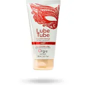 Orgie Lube Tube Hot - Glijmiddel op Waterbasis met Verwarmend Effect - 150 ml