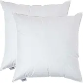 Homescapes kussenvullingen set van 2 – 80×80 cm – eendenveren binnenkussens – OEKO-TEX katoen – RDS-gecertificeerd – wasbaar