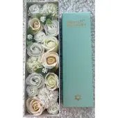 Awgifts Lange doos - Huwelijkszegeningen - Wit & Ivoor