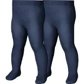 Playshoes maillot - donkerblauw (set van 2) Meisjes Katoen Effen - maat 74/80