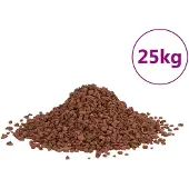 vidaXL Lavastenen 25 kg 5-8 mm rood