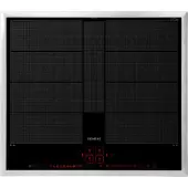 Siemens EX645LYC1E Kookplaat - inbouw - inox kader - inductiekookplaat - 4 zones