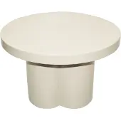 LivingFurn Salontafel Brix Noa Off White 56cm