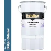 Holdbar Laminaatcoating Briljantblauw (RAL 5007) 5 Kg - Laminaat Verf - Vloerverf - Alle Kleuren - Krasvast - UV-bestendig - Vergeelt niet - Gemakkelijk Schoonmaken - 2 Componenten