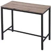 Poldimar Bartafel Babette | 120 x 60 x 95 cm | Bruin-zwart