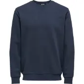 Only & Sons Sweatshirt 'ONSCeres' donkerblauw