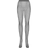 Obsessive Visnet Panty - Erotische panty - One Size - Zwart