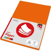 Quantore Kopieerpapier Colour A4 120gr oranje 100 vel - 3 stuks