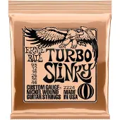 Ernie Ball - Turbo Slinky - 2224 - Custom Gauge - 9.5 - 46. - Elektrische gitaarsnaren