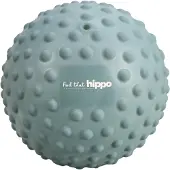 Ginza.se Sensorische Speelbal - Loodblauw - Ø22 Cm - Zachte Noppenbal - Stimuleert tastzin & motoriek - Baby - 6m+