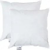 Homescapes kussenvullingen set van 2 – 45×45 cm – eendenveren binnenkussens – OEKO-TEX katoen – RDS-gecertificeerd – wasbaar