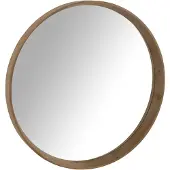 J-Line Wall mirror wall mirror l fir wood light beige large