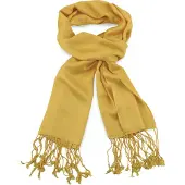 Collection JB - Sjaals - Pashmina geel - geel