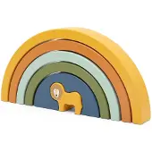 Trixie Houten Stapelregenboog Mr. Lion - 12m+ - Stapelspel - FSC Hout