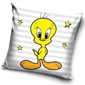 Procos Sierkussen Looney Tunes Tweety 40x40 cm (inclusief vulling)