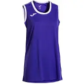 Joma Cancha Dames Mouwloos T-shirt Blauw,Paars M Vrouw