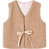 Someone AIDA-SG-13-F Meisjes Gilet - BEIGE