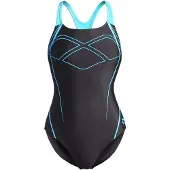 Arena Badpak 'Graphic Pro Back' aqua / zwart
