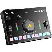 MAONO - AMC2 Neo - Streaming Deck - 48V Fantoomvoeding - Bluetooth DJ Mixer - Gaming Mixer - Ingebouwde Accu - Podcast / Stream / Gaming - XLR Aansluiting - Line-in - Voice Changer