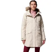 Columbia Sportswear Suttle Mountain Long Jas Beige L Vrouw