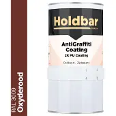 Holdbar Anti Graffiti Coating Oxyderood (RAL 3009) 1 Kg - Maakt Graffiti verwijderbaar - Graffiti Verwijderen - In Alle Kleuren - Voor Steen, Beton, Hout, Metaal en Tegels